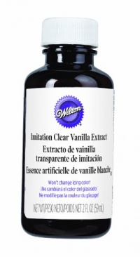 Wilton Clear Imitation Vanilla 8 Oz Bottle Wilton Clear Imitation Vanilla 8 Oz Bottle