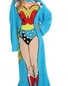 Wonder Woman Comfy Throw Blanket With Sleeves Being Wonderous