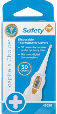 Safety 1st 30 Pack Thermometer Disposable Covers Safety 1st 30 Pack Thermometer Disposable Covers