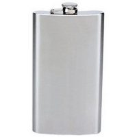Maxam® 12oz Stainless Steel Hip Flask Maxam® 12oz Stainless Steel Hip Flask