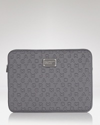 Upgrade your laptop case with this neoprene sleeve from MARC BY MARC JACOBS. It's sized right to slip inside your purse - but looks equally chic outside your it-bag. Upgrade your laptop case with this neoprene sleeve from MARC BY MARC JACOBS. It's sized right to slip inside your purse - but looks equally chic outside your it-bag.