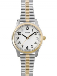 Timex Women's T2N068 Elevated Classics Dress Two-Tone Expansion Watch Timex Women's T2N068 Elevated Classics Dress Two-Tone Expansion Watch