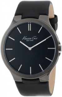 Kenneth Cole New York Men's KC1885 Slim Black Dial Slim Black Strap Watch Kenneth Cole New York Men's KC1885 Slim Black Dial Slim Black Strap Watch