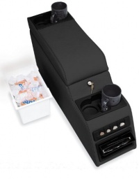 Rampage 31515 Denim Black Locking Center Console Rampage 31515 Denim Black Locking Center Console