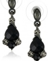 1928 Jewelry Vintage-Inspired Crystal Drop Earrings