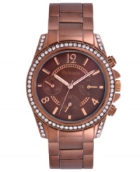 Stunning accents and rich hues define this chic watch from Style&co. Stunning accents and rich hues define this chic watch from Style&co.