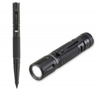 Night Armor Compact Tactical 1AA Flashlight with Pen (Black) Night Armor Compact Tactical 1AA Flashlight with Pen (Black)