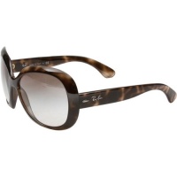 Ray-Ban RB4098 Jackie Ohh II Highstreet Casual Wear Sunglasses/Eyewear - Grey Avana/APX Gradient Green / Size 60mm Ray-Ban RB4098 Jackie Ohh II Highstreet Casual Wear Sunglasses/Eyewear - Grey Avana/APX Gradient Green / Size 60mm