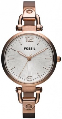 FOSSIL Georgia Three Hand Stainless Steel Watch - Rose FOSSIL Georgia Three Hand Stainless Steel Watch - Rose