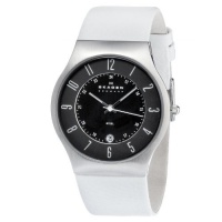 Skagen Men's 233XXLSLW Stainless Steel Black Dial Watch Skagen Men's 233XXLSLW Stainless Steel Black Dial Watch