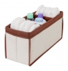 Delta 2 Count Nursery Organizer Bin Set , Beige