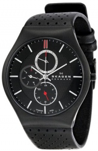 Skagen Men's SK806XLTBLB Titanium Black Dial Watch Skagen Men's SK806XLTBLB Titanium Black Dial Watch