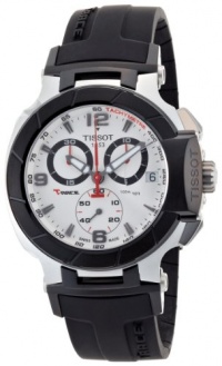 Tissot Men's T0484172703700 T-Race Quartz White Chronograph Dial Watch Tissot Men's T0484172703700 T-Race Quartz White Chronograph Dial Watch