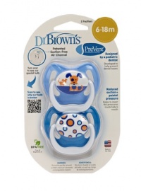 Dr. Brown's PreVent Design Pacifier, Boys, Stage 2, 6-18 Months Dr. Brown's PreVent Design Pacifier, Boys, Stage 2, 6-18 Months