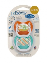 Dr. Brown's PreVent Design Pacifier, Neutral, Stage 2, 6-18 Months Dr. Brown's PreVent Design Pacifier, Neutral, Stage 2, 6-18 Months