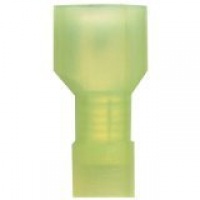 American Terminal E-FMY250N-100 12/10-Gauge Economy Nylon Fully-Insulated Male Quick Disconnects American Terminal E-FMY250N-100 12/10-Gauge Economy Nylon Fully-Insulated Male Quick Disconnects