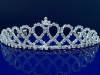 Bridal Tiara,Princess Tiara With Crystal Loops 24426