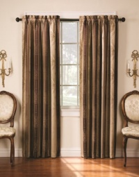 52-Inch by 95-Inch Tuscan Stripe Thermal Backed Pole Top Panel, Mocha 52-Inch by 95-Inch Tuscan Stripe Thermal Backed Pole Top Panel, Mocha
