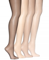 Shine a little bit brighter for the office or an evening out with Berkshire's ultra-sheer hosiery featuring flattering allover shimmer. Shine a little bit brighter for the office or an evening out with Berkshire's ultra-sheer hosiery featuring flattering allover shimmer.