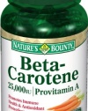 Nature's Bounty Natural Beta Carotene, 100 Softgels (Pack of 3)