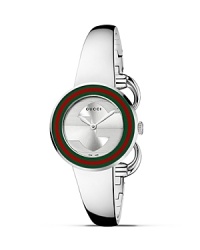 This sporty watch from Gucci is both chic and practical. This sporty watch from Gucci is both chic and practical.