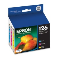 Epson DURABrite T126520 Ultra 126 High-capacity Inkjet Cartridge Color Multipack -Cyan/Magenta/Yellow Epson DURABrite T126520 Ultra 126 High-capacity Inkjet Cartridge Color Multipack -Cyan/Magenta/Yellow