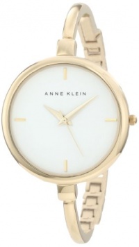 Anne Klein Women's AK/1048WTGB Gold-Tone Illusion Bangle Watch Anne Klein Women's AK/1048WTGB Gold-Tone Illusion Bangle Watch