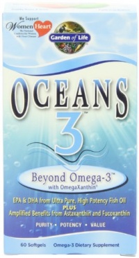 Garden of Life Oceans 3 - Beyond Omega 3, 60 Softgels Garden of Life Oceans 3 - Beyond Omega 3, 60 Softgels