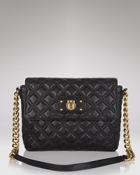 Infuse every look with luxe with this classic, quilted leather shoulder bag from Marc Jacobs. Infuse every look with luxe with this classic, quilted leather shoulder bag from Marc Jacobs.