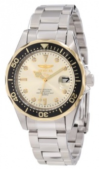 Women's Pro Diver Stainless Steel Case and Bracelet Champagne Dial Magnified Date Women's Pro Diver Stainless Steel Case and Bracelet Champagne Dial Magnified Date