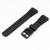 Voguestrap TX1840 Allstrap 18mm Black Regular-Length Fits Casio and Other Sport Watchband Voguestrap TX1840 Allstrap 18mm Black Regular-Length Fits Casio and Other Sport Watchband