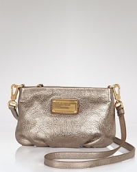 Shimmering leather takes the classic crossbody from daytime ease to nighttime drama. From MARC BY MARC JACOBS. Shimmering leather takes the classic crossbody from daytime ease to nighttime drama. From MARC BY MARC JACOBS.