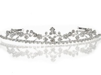 SC Bridal Wedding Tiara Crown With Crystal Flowers C5287 SC Bridal Wedding Tiara Crown With Crystal Flowers C5287
