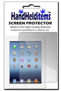 HHI Anti-Fingerprint, Anti-Glare, Matte Finished Screen Protector for iPad 4 with Retina display (Package include a HandHelditems Sketch Stylus Pen) HHI Anti-Fingerprint, Anti-Glare, Matte Finished Screen Protector for iPad 4 with Retina display (Package include a HandHelditems Sketch Stylus Pen)