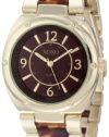 XOXO Women's XO5639 Gold and Tortoise Bracelet Watch