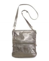 A purse of a different stripe, this bold bag from The Sak can be worn three ways - as a crossbody, shoulder bag or clutch. A purse of a different stripe, this bold bag from The Sak can be worn three ways - as a crossbody, shoulder bag or clutch.
