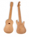 Kikkerland Rockin Wooden Spoons, Set of 2