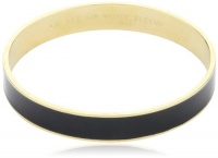 Kate Spade New York An Ace Up Your Sleeve Gold-Tone Black Idiom Bangle Bracelet Kate Spade New York An Ace Up Your Sleeve Gold-Tone Black Idiom Bangle Bracelet