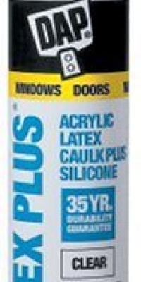 Dap 18152 Acrylic Latex Caulk with Silicone, 10.1-Ounce, White Dap 18152 Acrylic Latex Caulk with Silicone, 10.1-Ounce, White