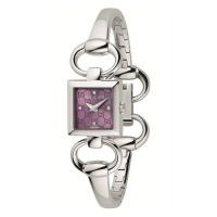 Gucci Women's YA120510 Tornabuoni Square Lilac Dial Watch Gucci Women's YA120510 Tornabuoni Square Lilac Dial Watch