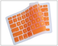 Silicone Keyboard Cover for MacBook apple mac 13-15 inches Orange Silicone Keyboard Cover for MacBook apple mac 13-15 inches Orange