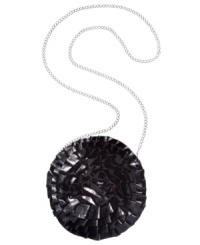 Flaunt your flirty side with this whimsical design from Sasha. With feminine floral detailing and slender shoulder strap, it's an easy way to take your look full circle. Flaunt your flirty side with this whimsical design from Sasha. With feminine floral detailing and slender shoulder strap, it's an easy way to take your look full circle.