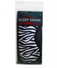 Swissco Satin Sleep Mask Zebra Print Swissco Satin Sleep Mask Zebra Print