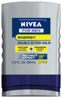 Nivea For Men Q10 Energy Double Action Balm, 3.3 fl. oz. Bottles (Pack of 3) Nivea For Men Q10 Energy Double Action Balm, 3.3 fl. oz. Bottles (Pack of 3)
