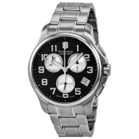 Victorinox Swiss Army Men's 241455 Officers Chrono Black Dial Watch Victorinox Swiss Army Men's 241455 Officers Chrono Black Dial Watch