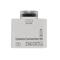 LE 5 in 1 Camera Connection Kit USB for camera and SD, MS DUO, MMC, M2, T-FLASH card reader Adapter for iPad 2 and iPad 1 LE 5 in 1 Camera Connection Kit USB for camera and SD, MS DUO, MMC, M2, T-FLASH card reader Adapter for iPad 2 and iPad 1