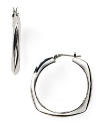 Lauren Ralph Lauren updates the classic hoop with a modern square silhouette. Lauren Ralph Lauren updates the classic hoop with a modern square silhouette.
