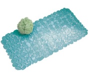 InterDesign Pebblz Bath Mat, Blue InterDesign Pebblz Bath Mat, Blue