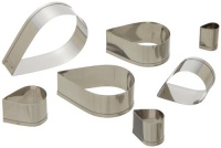Ateco Plain Tear Drop Cutter Set Ateco Plain Tear Drop Cutter Set