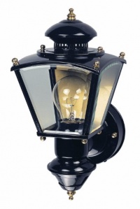 Heath SL-4150-BK-B Zenith Motion-Activated Four-Sided Coach Light, Black Brass Heath SL-4150-BK-B Zenith Motion-Activated Four-Sided Coach Light, Black Brass